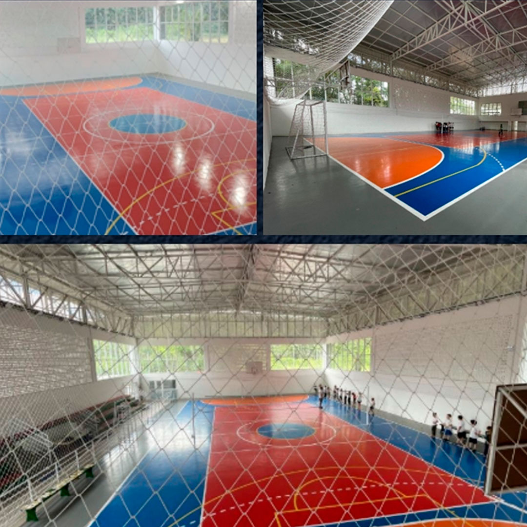 Construção de ginásio de esportes