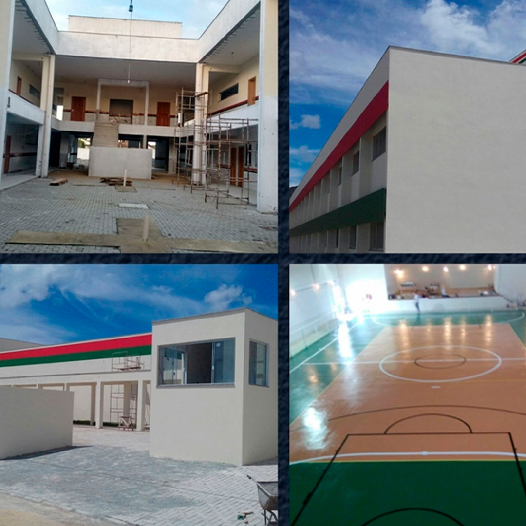 Construção e reformas de escolas